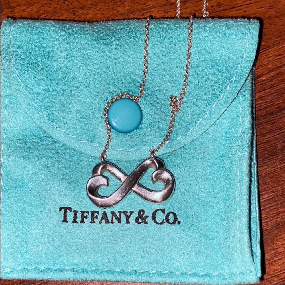 Tiffany & Co. infinity heart necklace